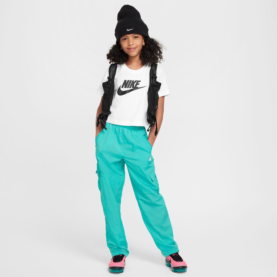 Παιδική Κοντομάνικη Μπλούζα Λευκή - Nike Sportswear