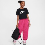 NIKE G NSW TEE CROP FUTURA HBR FZ5548-010 Black Image 2