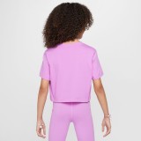 NIKE G NSW TEE CROP FUTURA HBR FZ5548-532 Purple Image 0