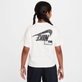 Παιδική Κοντομάνικη Μπλούζα Εκρού - Nike Sportswear Εικόνα 0