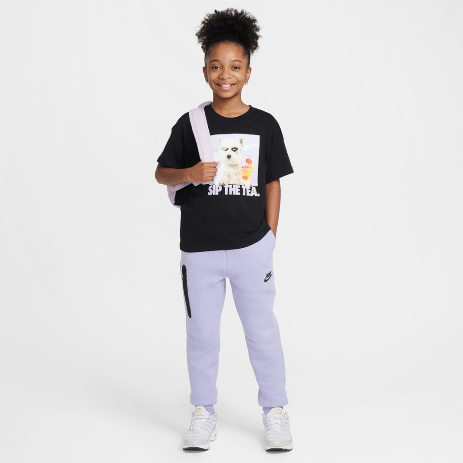 NIKE G NSW PHOTO TEE HQ2337-010 Black