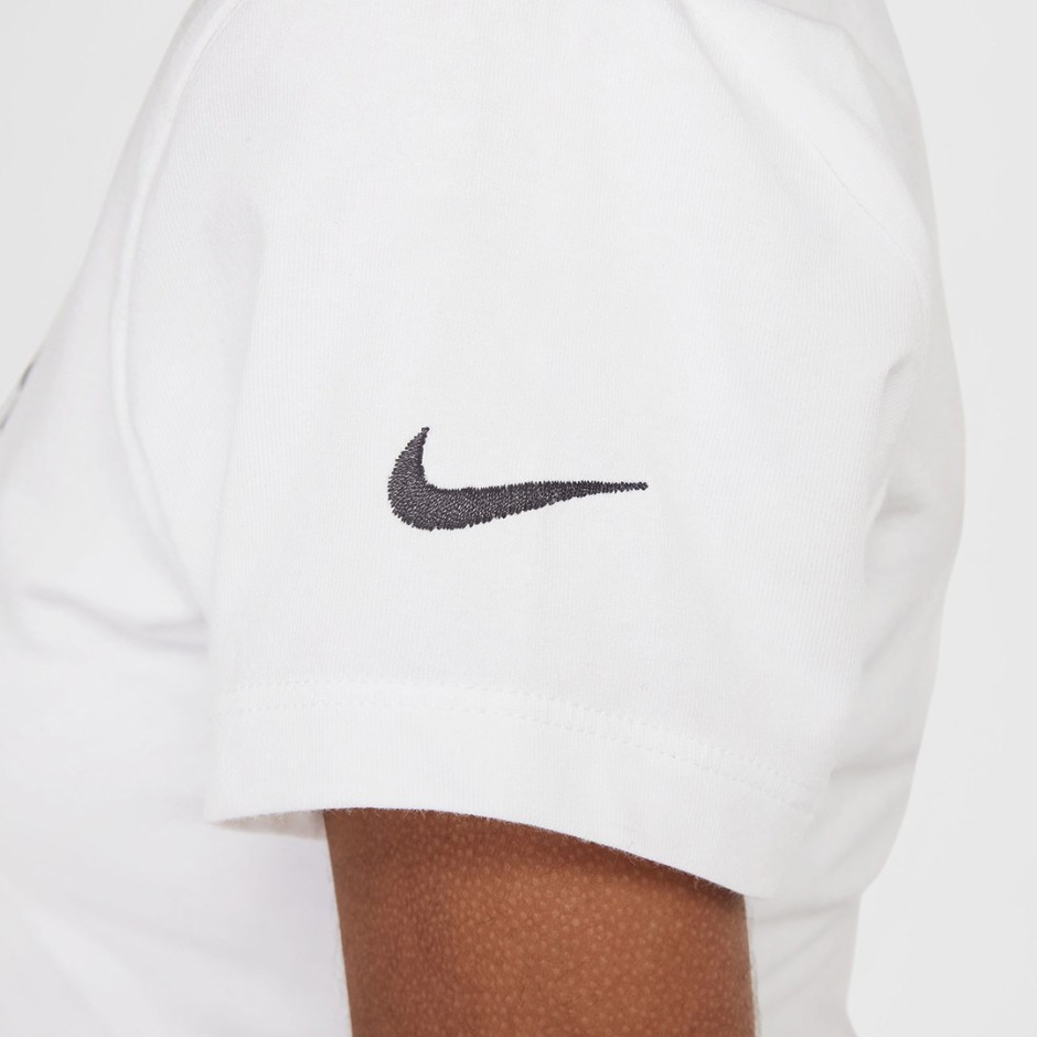 NIKE G NSW TEE GRAPHIC STAR CROP IB3567-100 White
