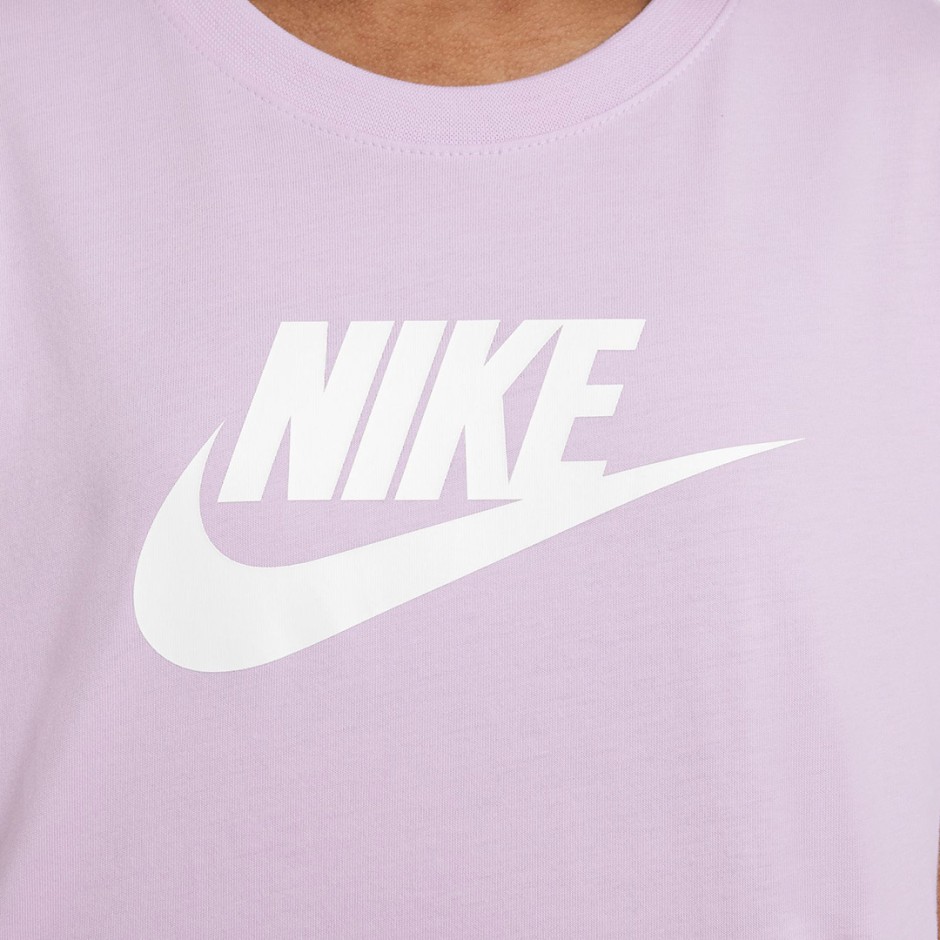 Παιδική Κοντομάνικη Μπλούζα Λιλά - Nike Sportswear