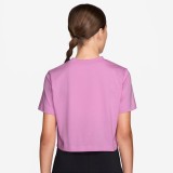 NIKE G NSW TEE CROP FUTURA HBR FZ5548-503 Purple Image 0