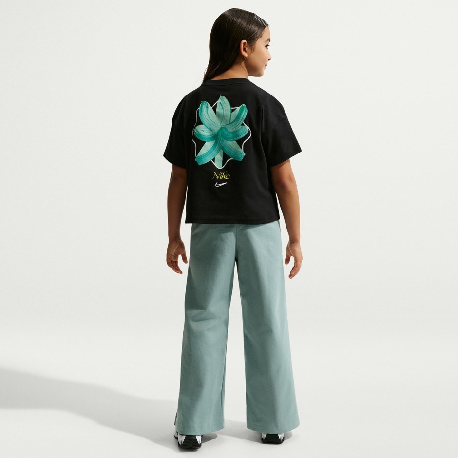 Παιδική Κοντομάνικη Μπλούζα Μαύρη - Nike Sportswear