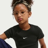 Kids' T-Shirt Black - Nike Sportswear Image 1