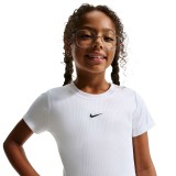 Παιδική Κοντομάνικη Μπλούζα Λευκή - Nike Sportswear Εικόνα 