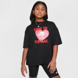 NIKE G NSW TEE HEART HM6323-010 Black Image 