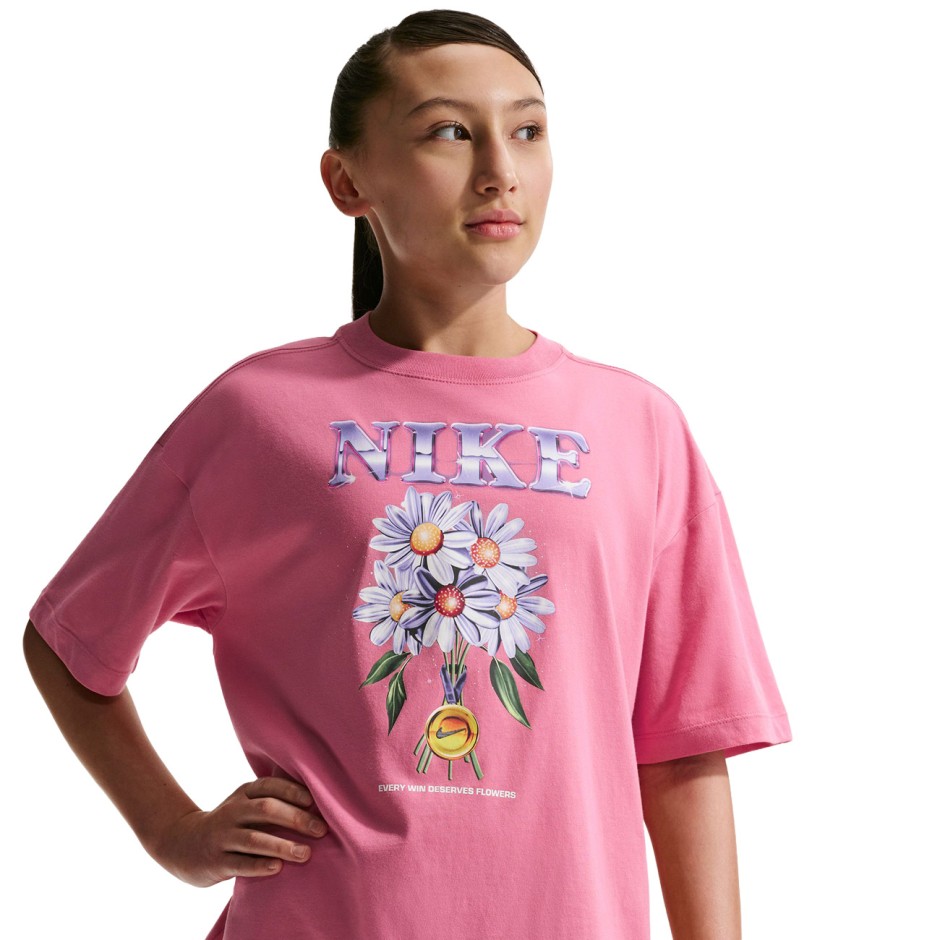 Kids' T-Shirt Pink - Nike Sportswear