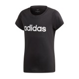 adidas Performance ESSENTIALS LINEAR T-SHIRT EH6173 Μαύρο