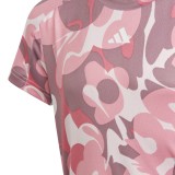 adidas Performance JG TR-ES AOP T IJ9590 Pink Image 1
