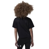 JORDAN MJ HBR SUSTAINABLE GIRLS TEE 45B923-023 Black Image 0