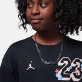 JORDAN JDG SUMMER BLOOM OVERSIZED TEE 45D923-G0T Black Image 1