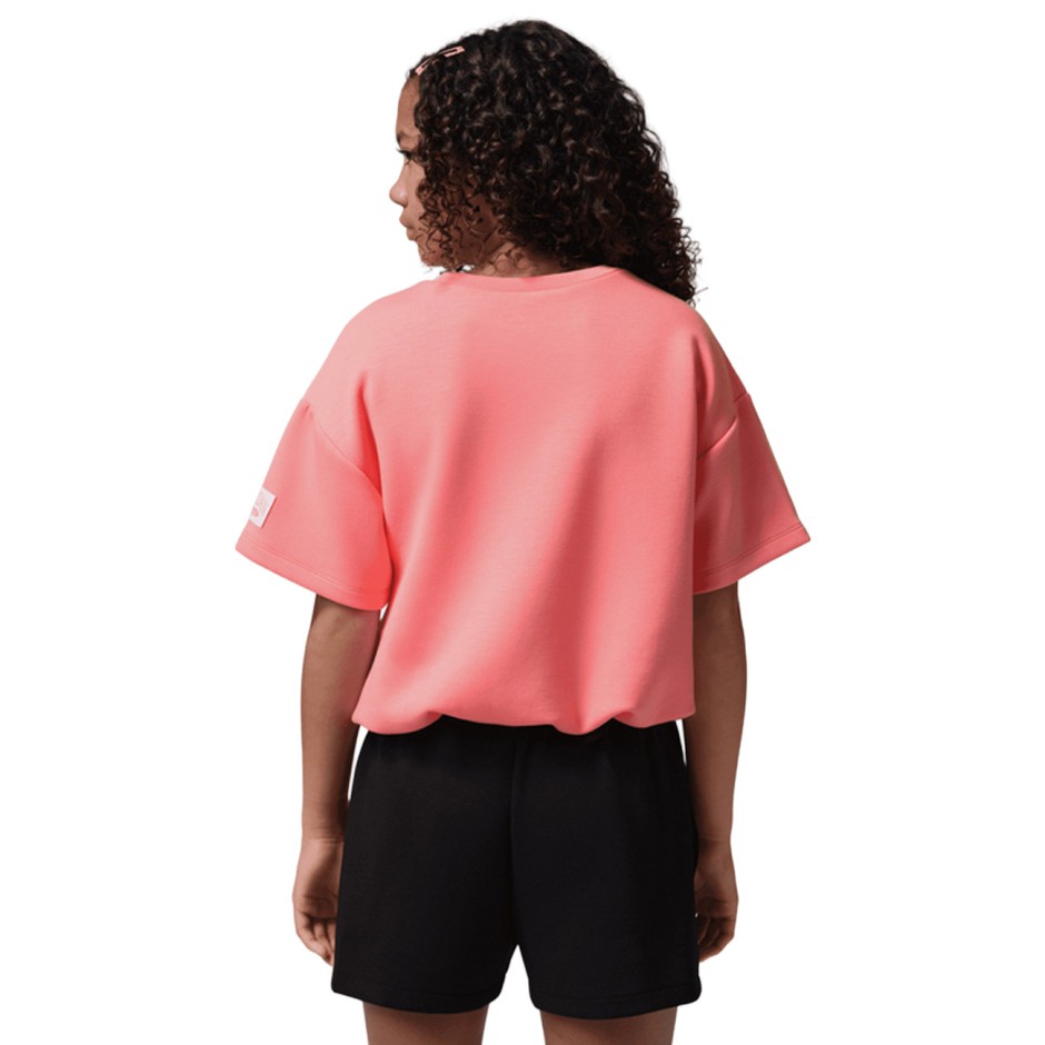 Παιδική Κοντομάνικη Μπλούζα Ροζ - Jordan Flower Of Friendship