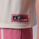 Παιδική Κοντομάνικη Μπλούζα Εκρού - Jordan Floral Lace Εικόνα 3