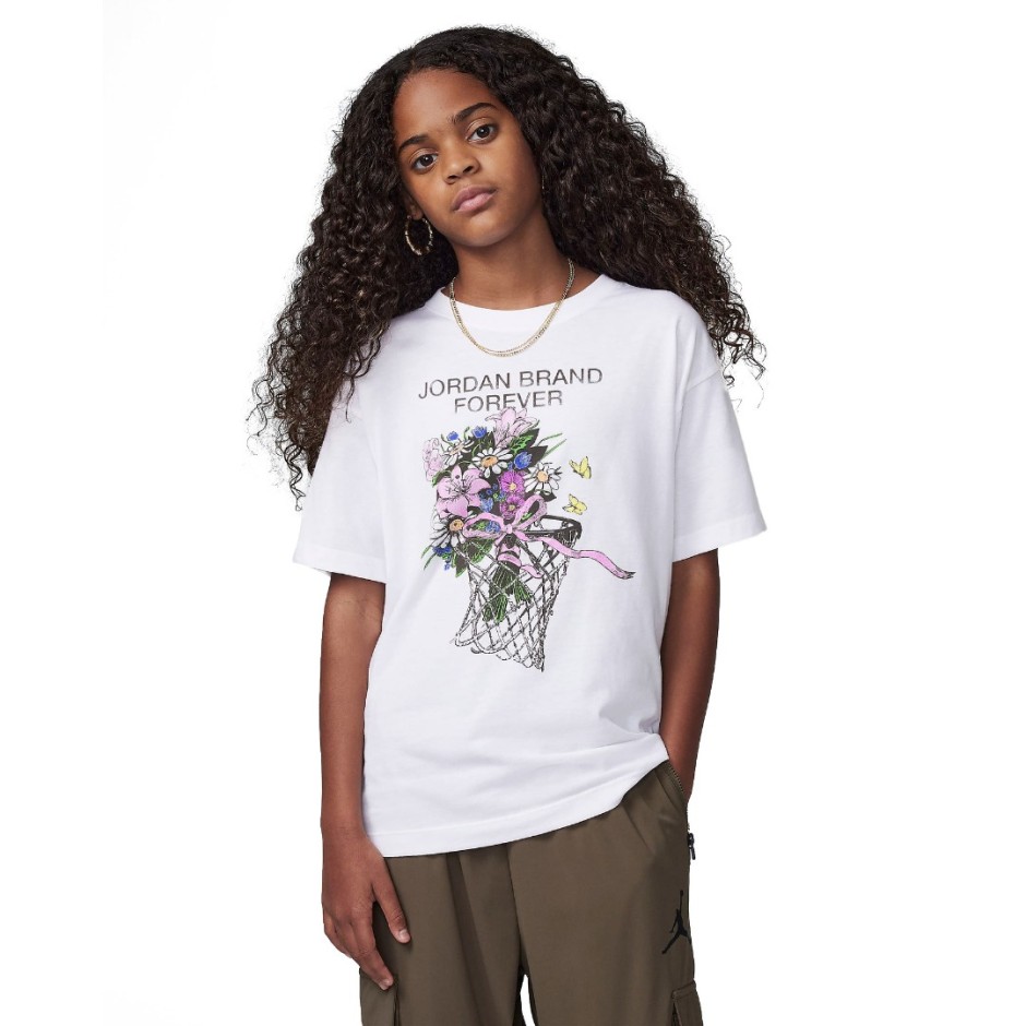 JORDAN BRAND FOREVER SS TEE 45D358-001 White