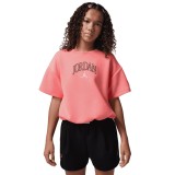 Παιδική Κοντομάνικη Μπλούζα Ροζ - Jordan Flower Of Friendship Εικόνα 