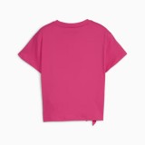 PUMA ESS+ LOGO KNOTTED TEE G 846956-48 Fuchsia Image 3