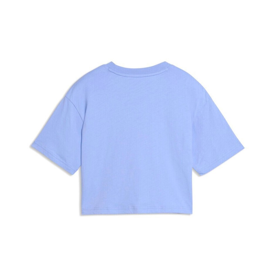 Παιδική Κοντομάνικη Μπλούζα Μωβ - PUMA ESS 2 Color Logo