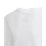 adidas Originals GRAPHIC PRINT CROP T-SHIRT GN2240 White Image 3