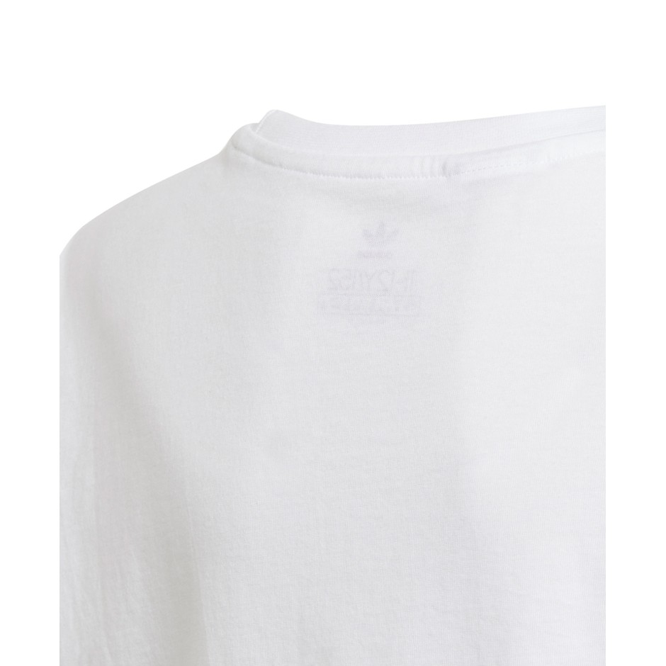 adidas Originals GRAPHIC PRINT CROP T-SHIRT GN2240 White