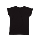 DISTRICT75 GIRLS' TEE 120KGSS-746 Black