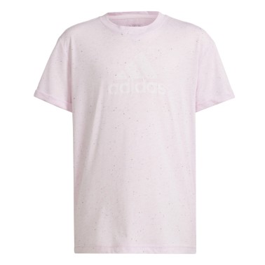 Παιδική Κοντομάνικη Μπλούζα Ροζ - adidas Sportswear Future Icons Big Logo