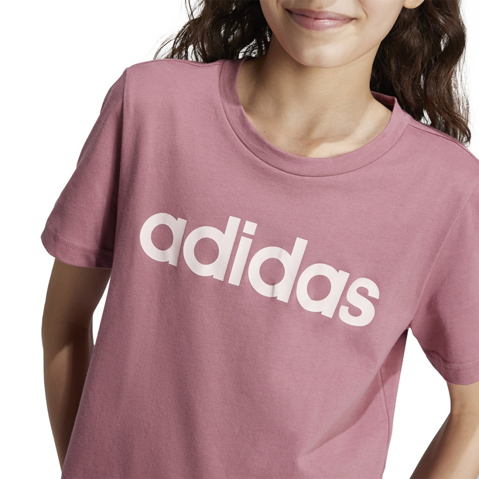 Παιδική Κοντομάνικη Μπλούζα Ροζ - adidas Sportswear