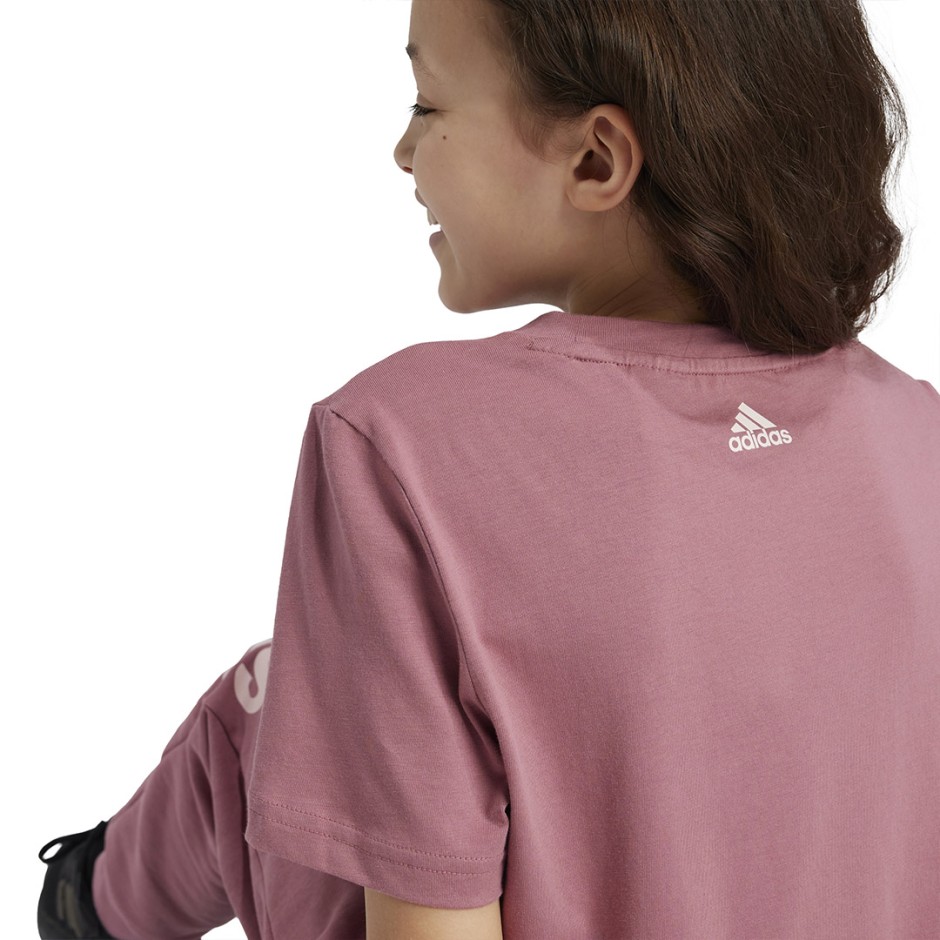 Παιδική Κοντομάνικη Μπλούζα Ροζ - adidas Sportswear