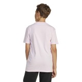 adidas sportswear J LIN TEE 160 JC9750 Pink Image 0