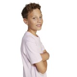 adidas sportswear J LIN TEE 160 JC9750 Pink Image 1