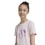 Παιδική Κοντομάνικη Μπλούζα Ροζ - adidas Sportswear Girls' Training Εικόνα 2