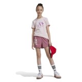 Παιδική Κοντομάνικη Μπλούζα Ροζ - adidas Sportswear Girls' Training Εικόνα 3