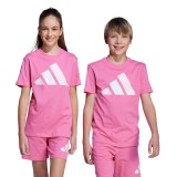 adidas sportswear J BL TEE 160 JY0299 Pink Image 2