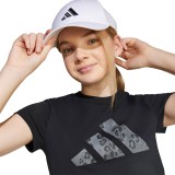 adidas sportswear G ANML SJ BL T KC5448 Black Image 2