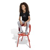 Παιδική Κοντομάνικη Μπλούζα Μαύρη - adidas Performance Animal Print Graphic Εικόνα 3