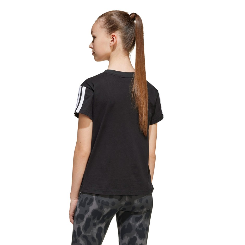 adidas sportswear JG 3S TEE 160 JJ0946 Black