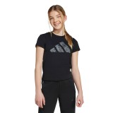 adidas sportswear G ANML SJ BL T KC5448 Black Image 