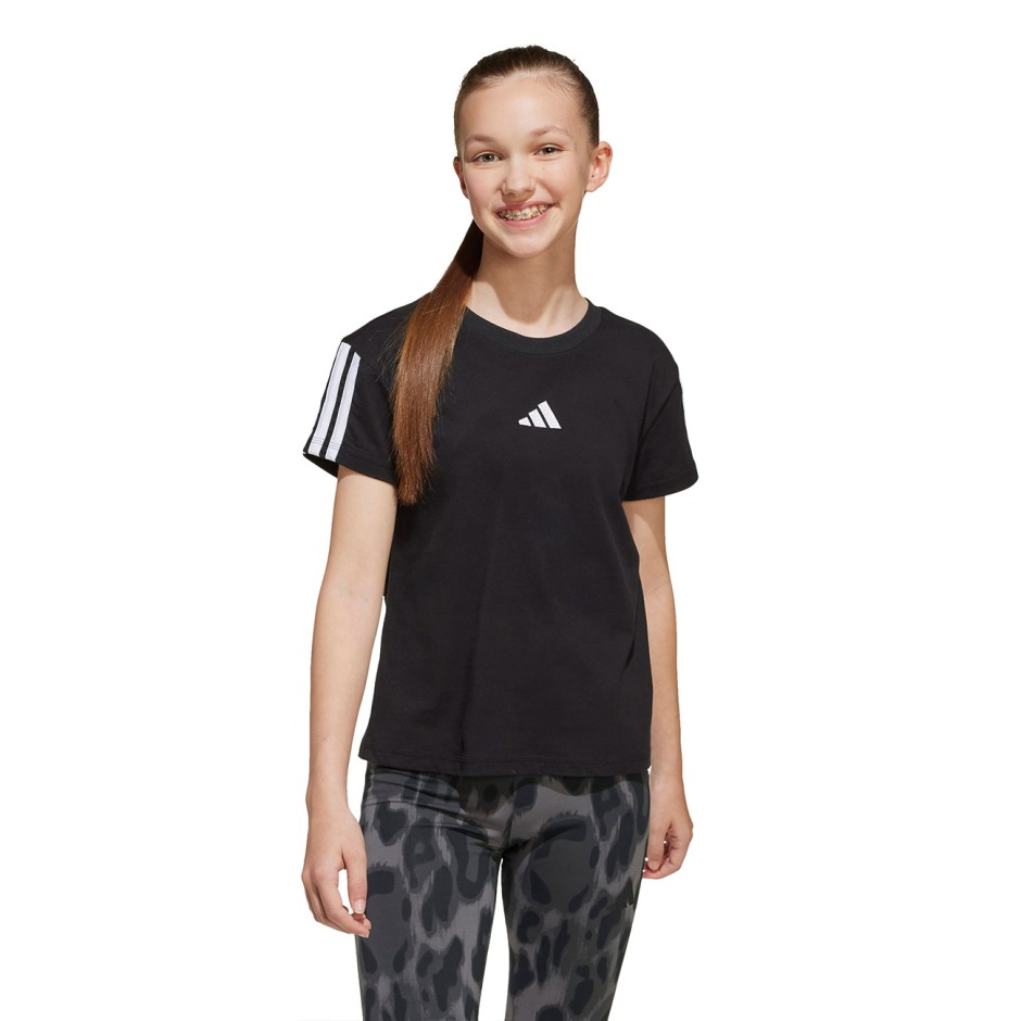 adidas sportswear JG 3S TEE 160 JJ0946 Black