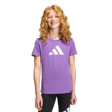 Παιδική Κοντομάνικη Μπλούζα Μωβ - adidas Sportswear Everyday Glam Graphic