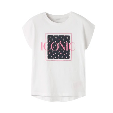 Kids' T-Shirt White - Name It Nkfvigea