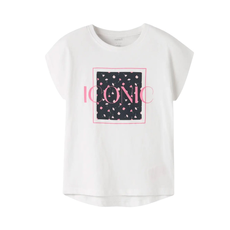 Kids' T-Shirt White - Name It Nkfvigea