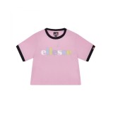 ELLESSE MAGNI CROP T-SHIRT S4M14474-808 Pink