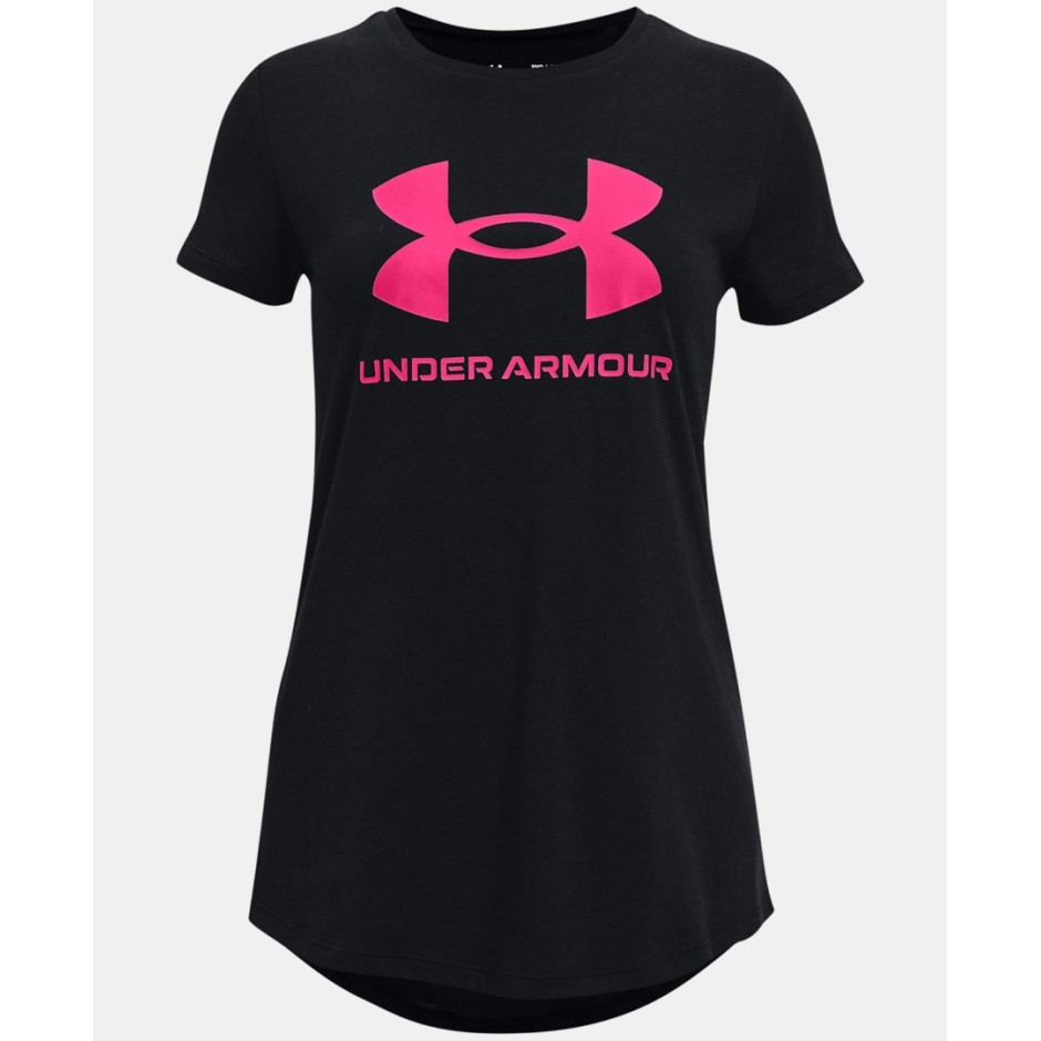 UNDER ARMOUR LIVE SPORTSTYLE GRAPHIC SS 1361182-003 Black