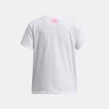 UNDER ARMOUR BIG LOGO SS 1389756-100 White Image 0