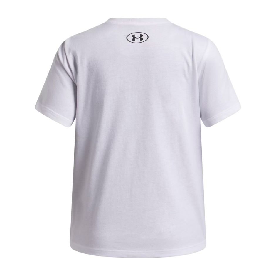Παιδική Κοντομάνικη Μπλούζα Λευκή - Under Armour Star Logo Lockertag