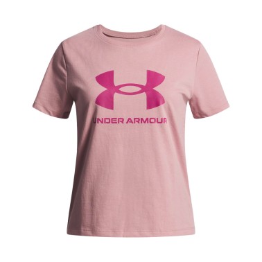 UNDER ARMOUR BIG LOGO SS 1389756 Pink