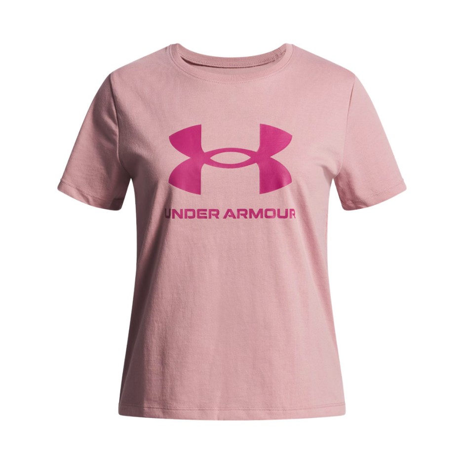 UNDER ARMOUR BIG LOGO SS 1389756 Pink
