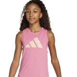 Παιδική Αμάνικη Μπλούζα Φούξια - adidas Sportswear Train Essentials Flower Print Εικόνα 2