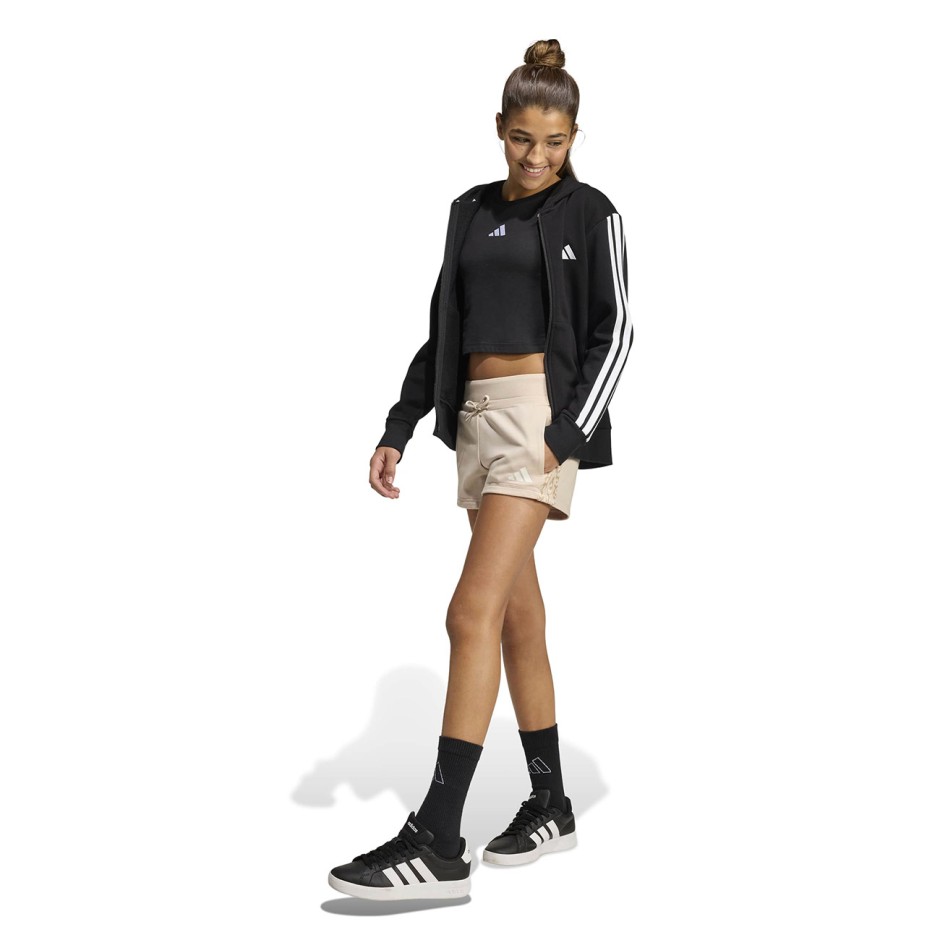 Kids' Shorts Beige - adidas Sportswear Seasonals Animal